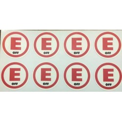 sticker E pour carrosserie règlemen