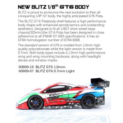 carrosserie BLITZ GT6 0,7mm