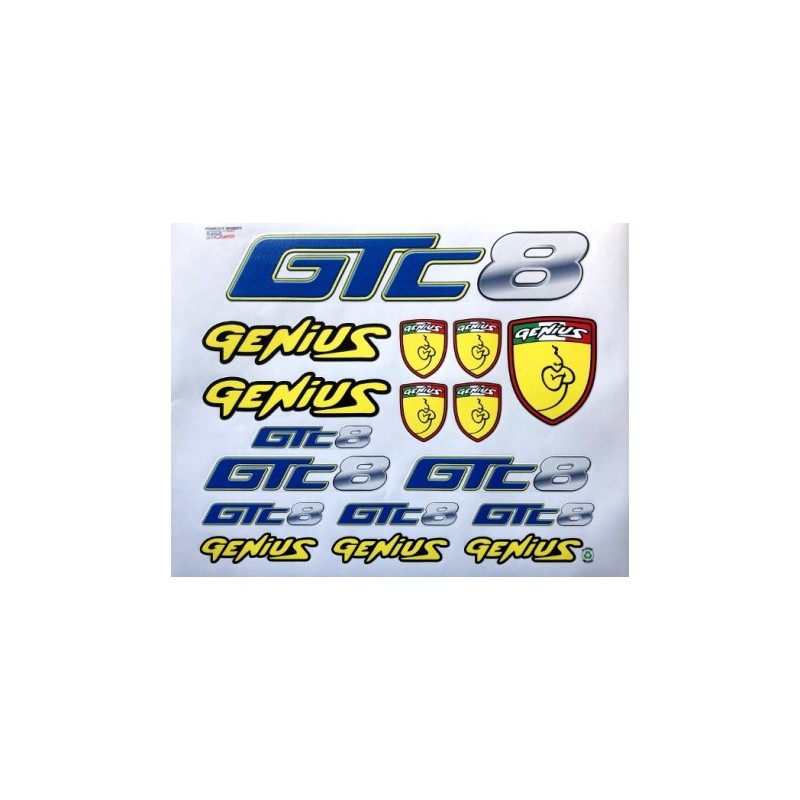 autocollant GENIUS GTC8