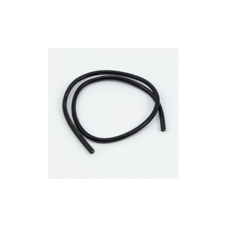 câble silicone noir 12 AWG 50cm
