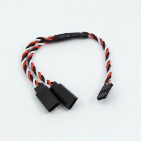 conectteur Y futaba câble tressé 