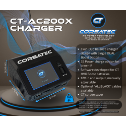 Corsatec Dual Pro charger AC/DC - EU