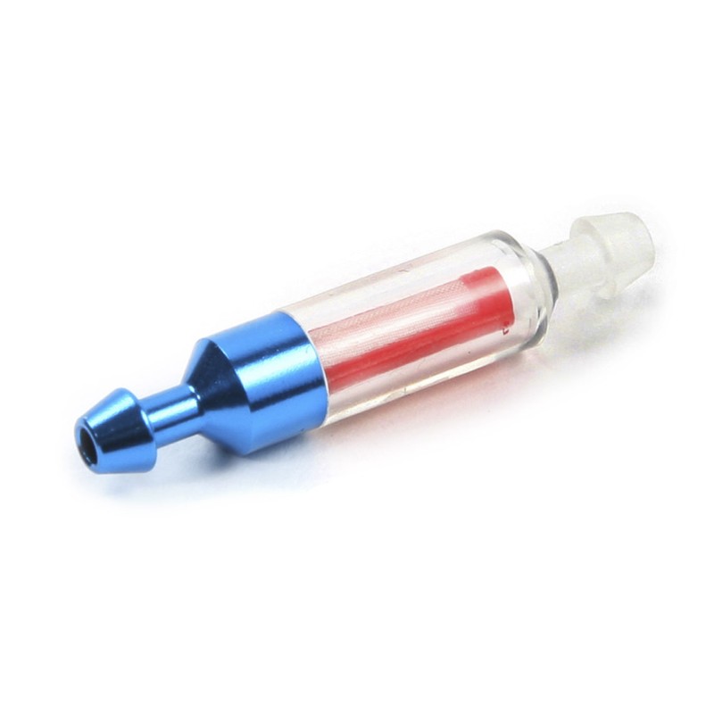 Fuel Filter Transparent Small Size Rebuildable Blue