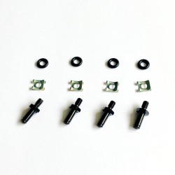 kit complet fixation rapide d'amortisseur 4pcs