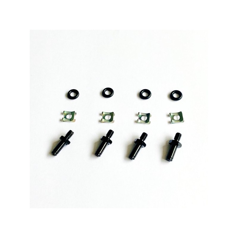 kit complet fixation rapide d'amortisseur 4pcs