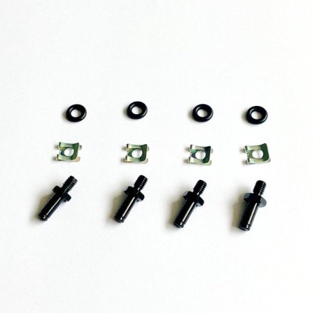 kit complet fixation rapide d'amortisseur 4pcs