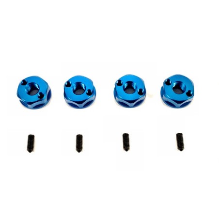 écrous de roue spécial sécurité 4pcs BLEU