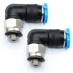 raccord hydraulique L rapide 4mm 2pcs