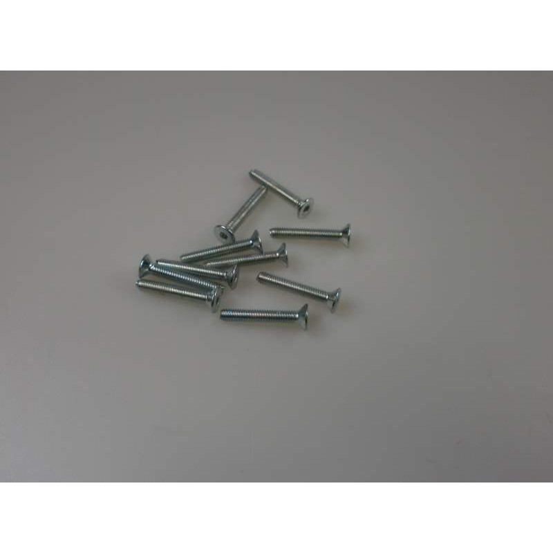 vis tête fraiser M3x10 10pcs