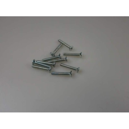 vis tête fraiser M3x10 10pcs