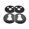GRAPHITE AERODYNAMIC DISC SET (2+2) - GTC8.23