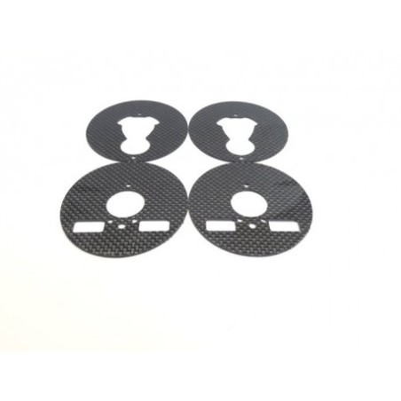 GRAPHITE AERODYNAMIC DISC SET (2+2)