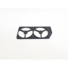 support double ventilateur 40mm