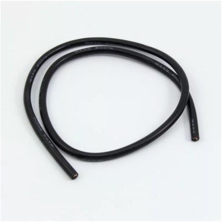 câble silicone noir 10 AWG (50cm)