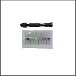 Corsatec precision shock piston drill - 1.1-2mm