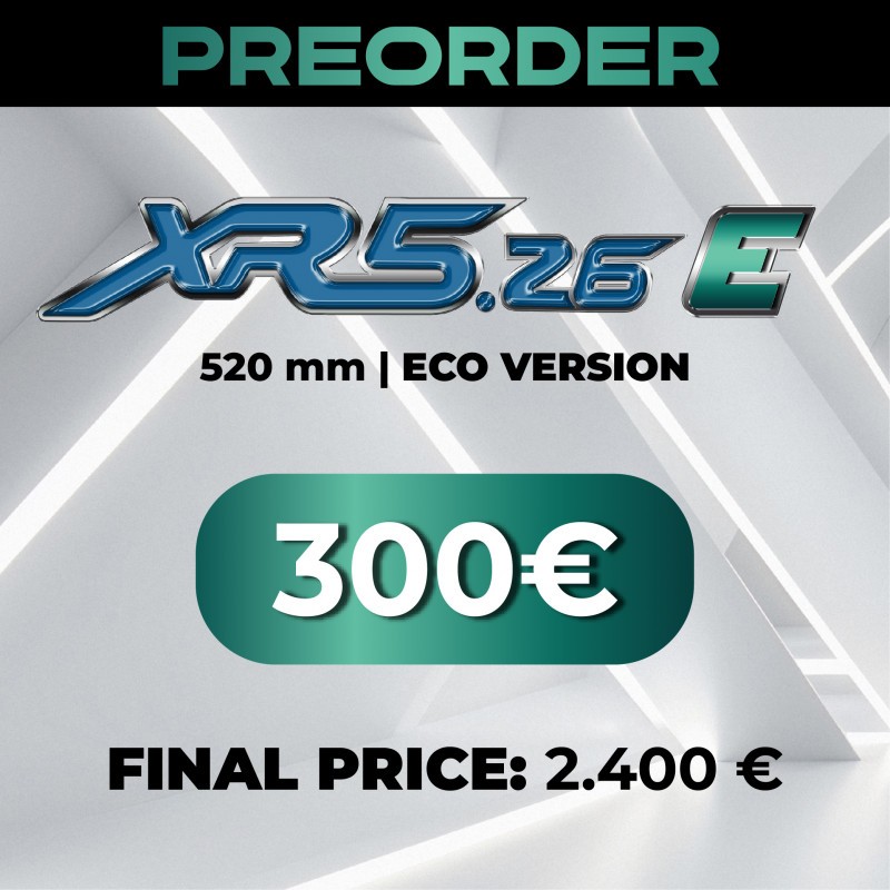 PRE-ORDER XR5.26 E ( ECO VERSION) 520 Mm NO DIFF.